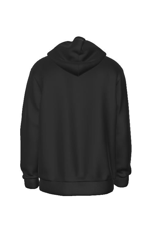 Basic Black Hoodie - DG