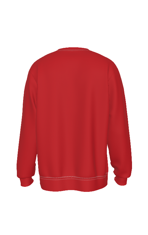 Basic Red Sweatshirt - SG