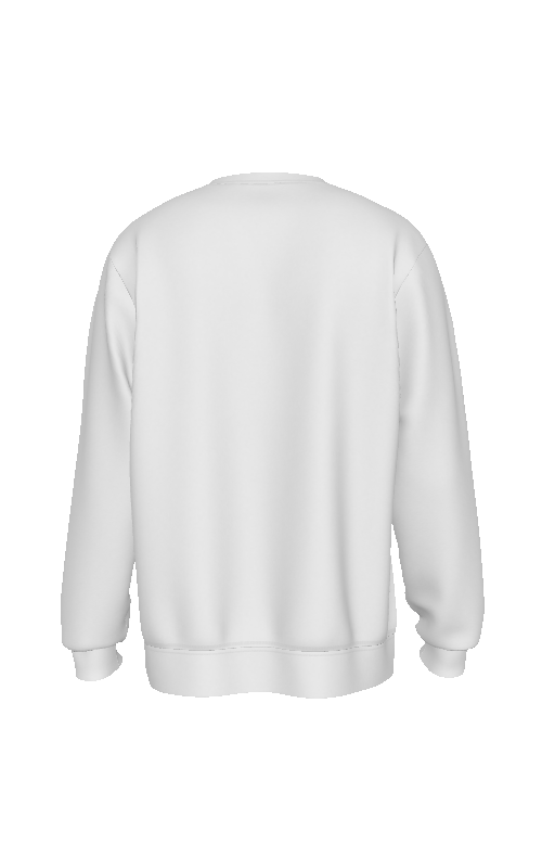 Basic White Sweatshirt - SG